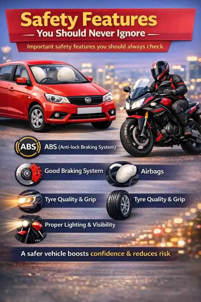 Vehicle safety features